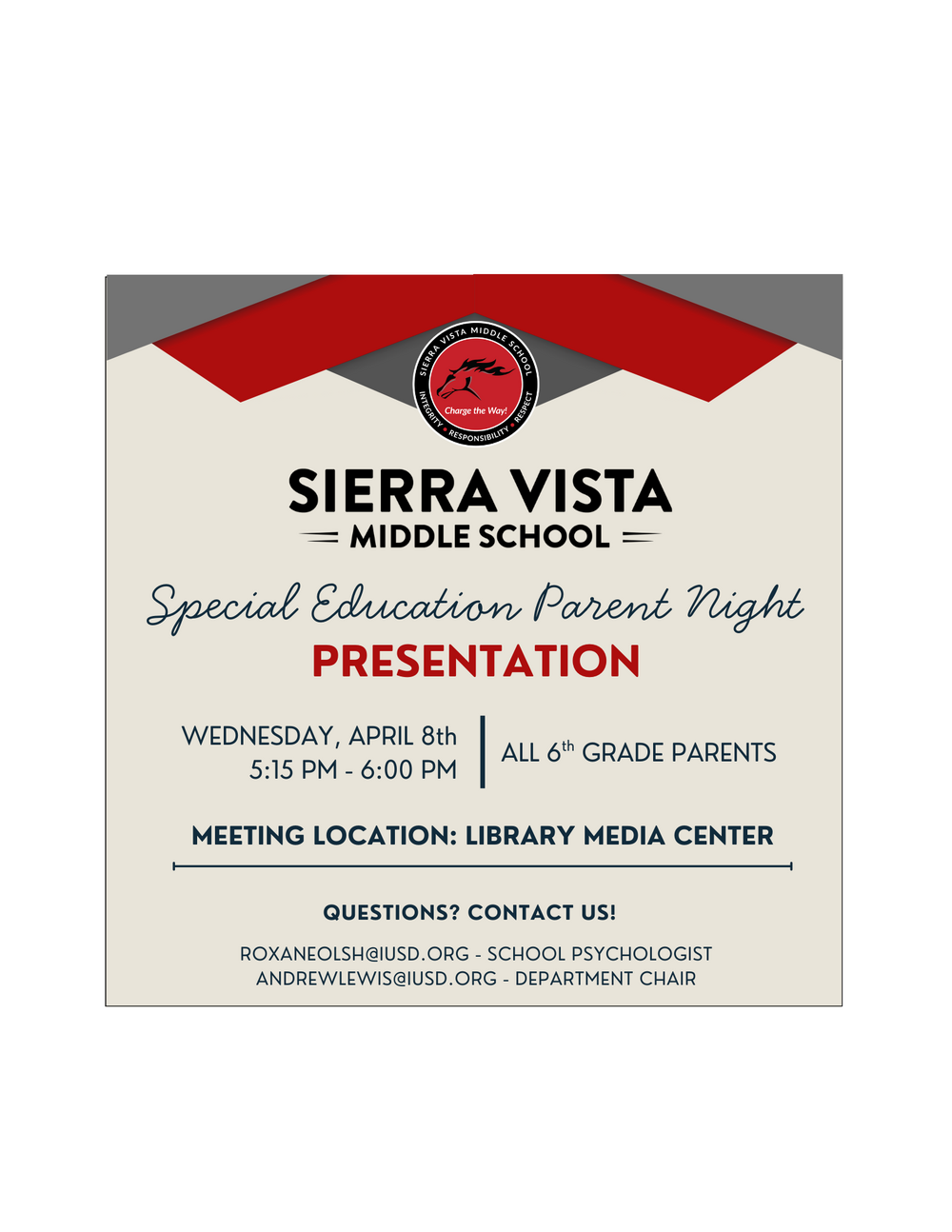 special education parent night